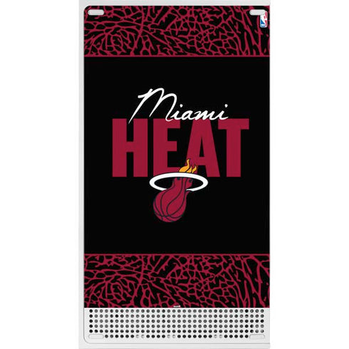 NBA Miami Heat Elephant Print Xbox Series S Console Skin